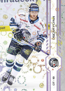 Oscar Flynn Liberec Tipsport ELH 2024/25 SportZoo 2. serie Puck Marks #305